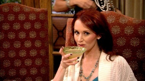 Allison DuBois on The Real Housewives of Beverly Hills. 